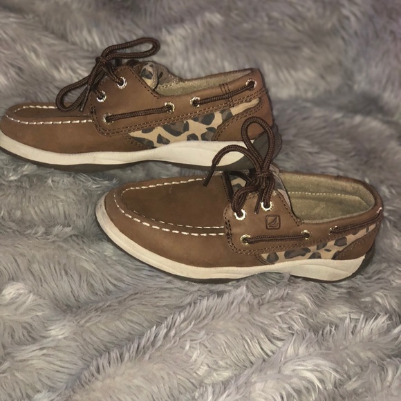 Little Girls sz 13 Sperry Top Sider - Picture 3 of 4